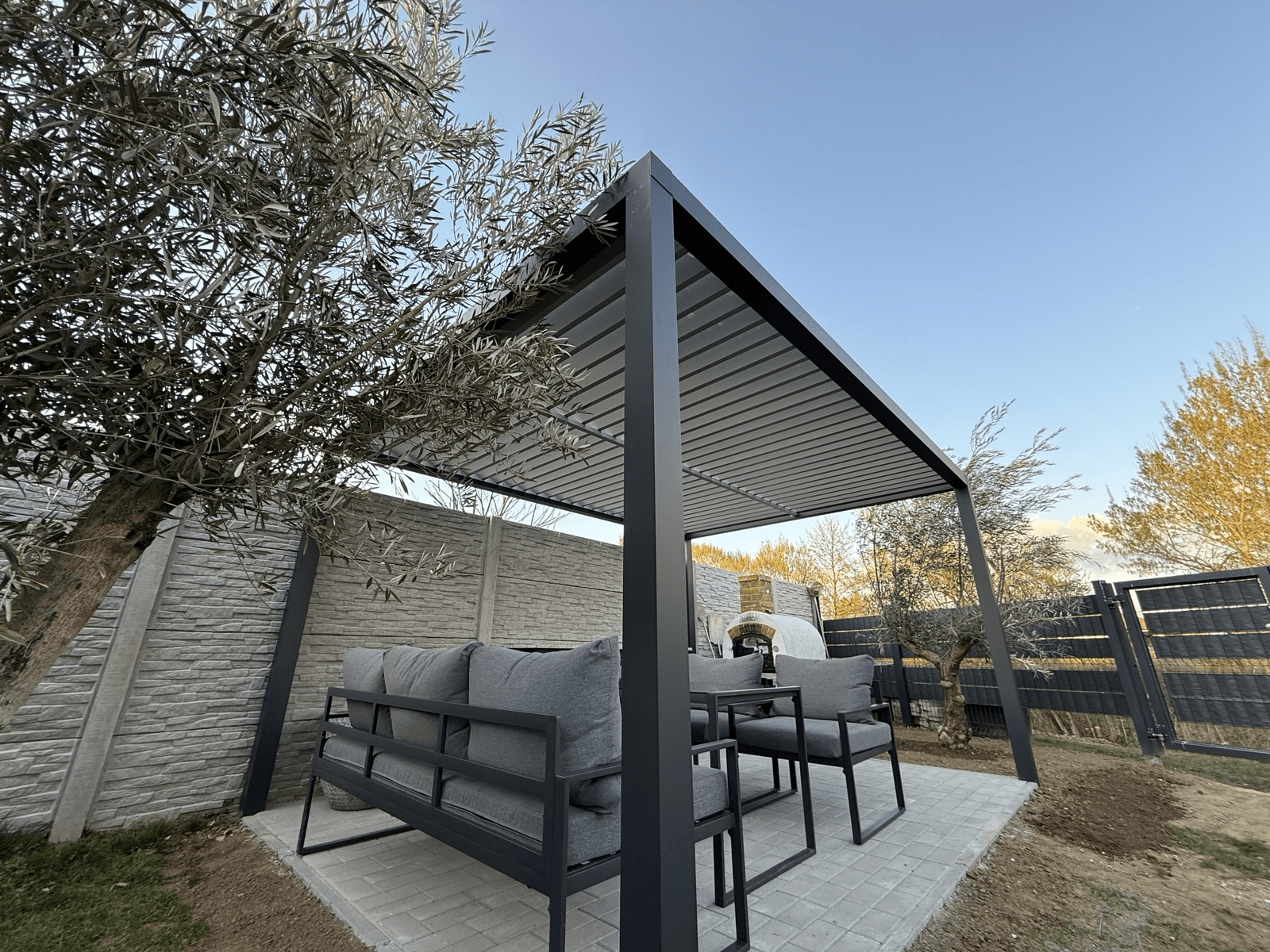 Fix lamellás pergolák